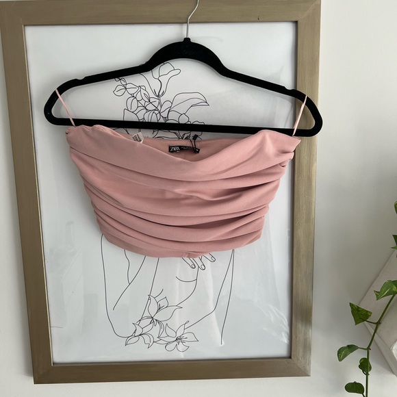 ZARA bustier top NWT - Picture 1 of 2